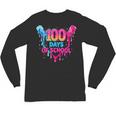Baseball Ice Cream Drip 100 Days Of School Boys Girls 100th Unisex Long Sleeve T-Shirt
