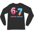 Baseball Ice Cream Drip 67 Official Teenager 13th Birthday Unisex Long Sleeve T-Shirt