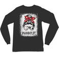 Bleached Nanny Life Soccer Messy Bun Baseball Game Day Unisex Long Sleeve T-Shirt Bleached Nanny Life Soccer Messy Bun Baseball Game Day Unisex Long Sleeve T-Shirt