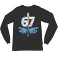 Blue Camo Baseball 67 Six Seven Camo Ice Cream Drip Boy Teen Unisex Long Sleeve T-Shirt Blue Camo Baseball 67 Six Seven Camo Ice Cream Drip Boy Teen Unisex Long Sleeve T-Shirt