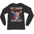 Hit Hard Run Fast Turn Left Baseball Cream Drip Crossed Bats Unisex Long Sleeve T-Shirt Hit Hard Run Fast Turn Left Baseball Cream Drip Crossed Bats Unisex Long Sleeve T-Shirt