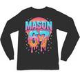Mason 67 Costume Ice Cream Baseball Drip 6 7 Meme Six Seven Unisex Long Sleeve T-Shirt