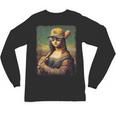 Mona Lisa Baseball Trending Aesthetic Streetwear Unisex Long Sleeve T-Shirt