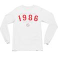 40 Year Old 1986 Classic Baseball 40th Birthday Unisex Long Sleeve T-Shirt