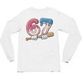 Baseball 67 Kids Ice Cream Drip Six Seven Youth Boys Unisex Long Sleeve T-Shirt Baseball 67 Kids Ice Cream Drip Six Seven Youth Boys Unisex Long Sleeve T-Shirt