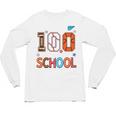 Baseball Football Basketball I Survived 100 Days Of School Unisex Long Sleeve T-Shirt