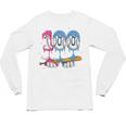 Baseball Player 100 Days Of School Sports Ice Cream Drip Premium Tri-Blend Unisex Long Sleeve T-Shirt Baseball Player 100 Days Of School Sports Ice Cream Drip Premium Tri-Blend Unisex Long Sleeve T-Shirt