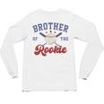 Brother Of Rookie 1st Birthday Baseball Boy Family Matching Unisex Long Sleeve T-Shirt