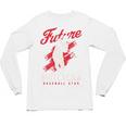 Future Matlacha Baseball Star Baseball Player Sports Theme Premium Tri-Blend Unisex Long Sleeve T-Shirt
