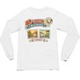 Spring Training 2026 Retro Postcard Baseball Premium Tri-Blend Unisex Long Sleeve T-Shirt