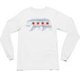 Sweet Vintage Retro Chicago City Flag Bear Print Raglan Baseball Tee Unisex Long Sleeve T-Shirt Sweet Vintage Retro Chicago City Flag Bear Print Raglan Baseball Tee Unisex Long Sleeve T-Shirt