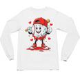 Valentine Baseball Heart Sports Men Boys Kid Unisex Long Sleeve T-Shirt Valentine Baseball Heart Sports Men Boys Kid Unisex Long Sleeve T-Shirt