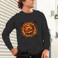 Baseball Drip Angry Lava Slime Ball Graphic Unisex Long Sleeve T-Shirt