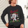 Baseball Mama Christmas Santa Hat Xmas Softball Mom Unisex Long Sleeve T-Shirt Baseball Mama Christmas Santa Hat Xmas Softball Mom Unisex Long Sleeve T-Shirt