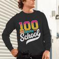 Ice Cream Drip 100 Days Of School Baseball Boys 100th Day Unisex Long Sleeve T-Shirt Ice Cream Drip 100 Days Of School Baseball Boys 100th Day Unisex Long Sleeve T-Shirt