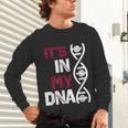 ITS In My DNA Baseball Sport Player Saying Unisex Long Sleeve T-Shirt ITS In My DNA Baseball Sport Player Saying Unisex Long Sleeve T-Shirt