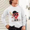 Heart Playing Baseball Valentine Baseball Unisex Long Sleeve T-Shirt Heart Playing Baseball Valentine Baseball Unisex Long Sleeve T-Shirt