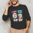 I Was 6 Now I'm 7 Baseball Drip 67 Birthday Boy 7th Birthday Unisex Long Sleeve T-Shirt