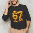 67 Brain Rot Meme Baseball Ice Cream Drip For Kids & Teens Unisex Long Sleeve T-Shirt 67 Brain Rot Meme Baseball Ice Cream Drip For Kids & Teens Unisex Long Sleeve T-Shirt