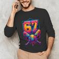 67 Meme Trendy Baseball Number 67 Player Six Seven Unisex Long Sleeve T-Shirt 67 Meme Trendy Baseball Number 67 Player Six Seven Unisex Long Sleeve T-Shirt