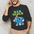 67 Six Seven 6-7 Italian Brainrot Kids Baseball Meme Unisex Long Sleeve T-Shirt 67 Six Seven 6-7 Italian Brainrot Kids Baseball Meme Unisex Long Sleeve T-Shirt