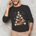 Baseball Christmas Tree Light Xmas Baseball Unisex Long Sleeve T-Shirt Baseball Christmas Tree Light Xmas Baseball Unisex Long Sleeve T-Shirt