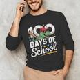 Baseball Dinosaur 100 Days Of School Kids Theme Unisex Long Sleeve T-Shirt Baseball Dinosaur 100 Days Of School Kids Theme Unisex Long Sleeve T-Shirt