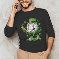 Baseball Drip For Boys Ice Cream Drip Youth St Patricks Day Unisex Long Sleeve T-Shirt