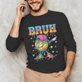 Baseball Life Style Apparel Youth Drip Baseball Boys Kid Unisex Long Sleeve T-Shirt