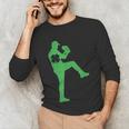 Baseball Shamrock St Patrick's Day Saint Paddy's Unisex Long Sleeve T-Shirt Baseball Shamrock St Patrick's Day Saint Paddy's Unisex Long Sleeve T-Shirt