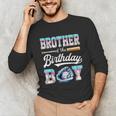 Brother Of The Birthday Boy Baseball Ice Cream Drip Matching Unisex Long Sleeve T-Shirt Brother Of The Birthday Boy Baseball Ice Cream Drip Matching Unisex Long Sleeve T-Shirt