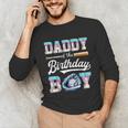 Daddy Of The Birthday Boy Baseball Ice Cream Drip Matching Unisex Long Sleeve T-Shirt Daddy Of The Birthday Boy Baseball Ice Cream Drip Matching Unisex Long Sleeve T-Shirt