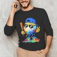 Ice Cream Baseball Drip Spots Sprinkle For Boys Youth Kids Unisex Long Sleeve T-Shirt Ice Cream Baseball Drip Spots Sprinkle For Boys Youth Kids Unisex Long Sleeve T-Shirt