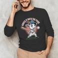 Knock It Outa The Park Baseball Goat Home Run Unisex Long Sleeve T-Shirt