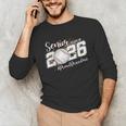 Proud Senior Grandma Class Of 2026 Baseball Graduate Leopard Unisex Long Sleeve T-Shirt Proud Senior Grandma Class Of 2026 Baseball Graduate Leopard Unisex Long Sleeve T-Shirt