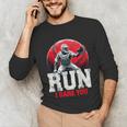 Run I Dare You Baseball Ball Player Catcher Coach Tee Unisex Long Sleeve T-Shirt Run I Dare You Baseball Ball Player Catcher Coach Tee Unisex Long Sleeve T-Shirt