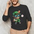 St Patricks Day Leprechaun Baseball Saint Paddys Boys Men Unisex Long Sleeve T-Shirt St Patricks Day Leprechaun Baseball Saint Paddys Boys Men Unisex Long Sleeve T-Shirt