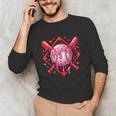 Valentines Day Baseball Boys Ice Cream Drip Heart Youth Kids Unisex Long Sleeve T-Shirt Valentines Day Baseball Boys Ice Cream Drip Heart Youth Kids Unisex Long Sleeve T-Shirt