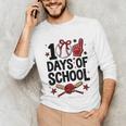 100 Days Of School Coquette Bow Baseball 100th Day Girl Kid Unisex Long Sleeve T-Shirt 100 Days Of School Coquette Bow Baseball 100th Day Girl Kid Unisex Long Sleeve T-Shirt