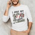 I Just Hit 100 Days Of School Teacher Baseball Boys Kids Unisex Long Sleeve T-Shirt I Just Hit 100 Days Of School Teacher Baseball Boys Kids Unisex Long Sleeve T-Shirt