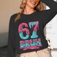67 Ice Cream Drip Baseball For Men Women Kids Unisex Long Sleeve T-Shirt 67 Ice Cream Drip Baseball For Men Women Kids Unisex Long Sleeve T-Shirt