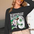 9th Birthday Baseball Birthday Party 9th Birthday Boy Unisex Long Sleeve T-Shirt 9th Birthday Baseball Birthday Party 9th Birthday Boy Unisex Long Sleeve T-Shirt