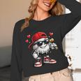 Baseball Drip Ice Cream Valentine’s Day Boys Kids Unisex Long Sleeve T-Shirt