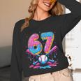 Baseball Drip Number 67 Player 67Th Birthday Baseball Meme Unisex Long Sleeve T-Shirt Baseball Drip Number 67 Player 67Th Birthday Baseball Meme Unisex Long Sleeve T-Shirt