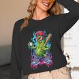 Baseball Ice Cream Drip Boys And Girls Batter Game Day Unisex Long Sleeve T-Shirt Baseball Ice Cream Drip Boys And Girls Batter Game Day Unisex Long Sleeve T-Shirt