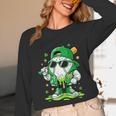St Patrick Day Baseball Drip Ice Cream Men Boys Kids Unisex Long Sleeve T-Shirt