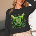 St Patricks Day Baseball Ice Cream Shamrock Baseball Player Unisex Long Sleeve T-Shirt St Patricks Day Baseball Ice Cream Shamrock Baseball Player Unisex Long Sleeve T-Shirt