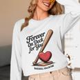 Baseball Valentine Forever On Deck For You Tee Unisex Long Sleeve T-Shirt