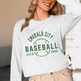 Wizard Of Oz Emerald City Baseball Costume Halloween Unisex Long Sleeve T-Shirt