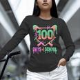100 Days Of School Baseball Ice Cream Drip 100th Day Player Unisex Long Sleeve T-Shirt 100 Days Of School Baseball Ice Cream Drip 100th Day Player Unisex Long Sleeve T-Shirt